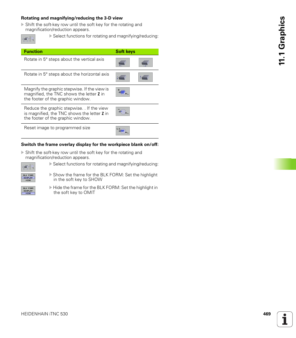 1 gr aphics | HEIDENHAIN iTNC 530 (340 49x-01) ISO programming User Manual | Page 469 / 577