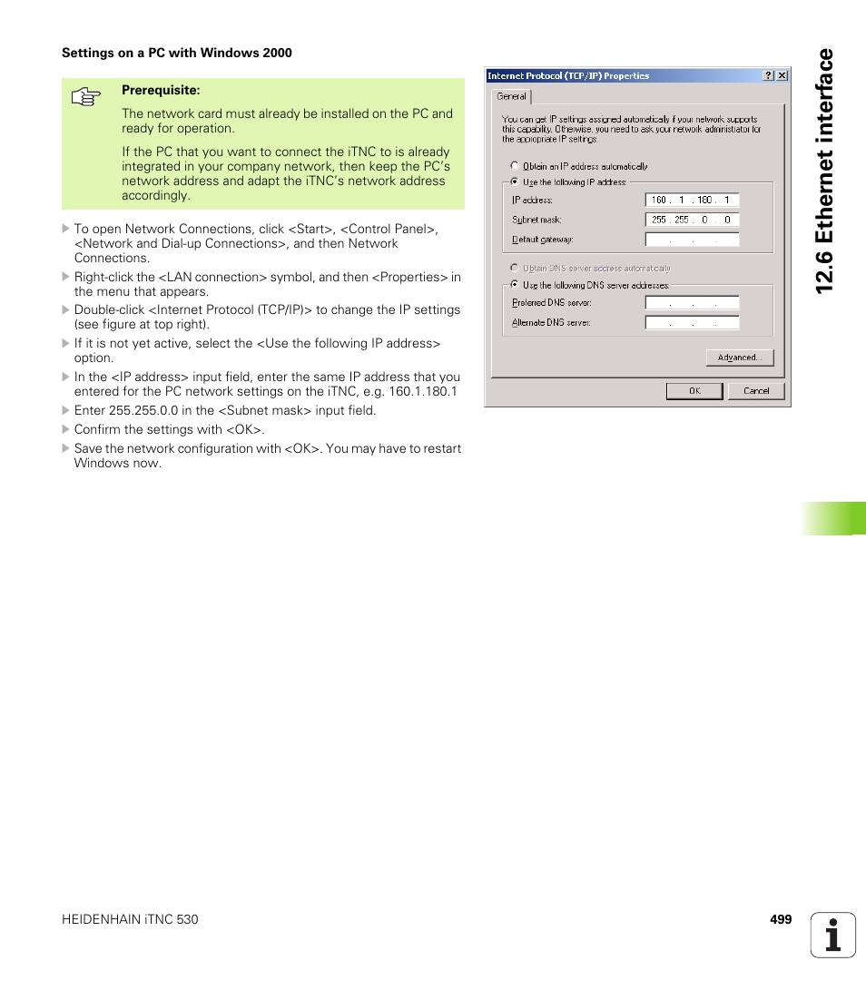 6 ether n et int e rf ace | HEIDENHAIN iTNC 530 (340 49x-01) ISO programming User Manual | Page 499 / 577