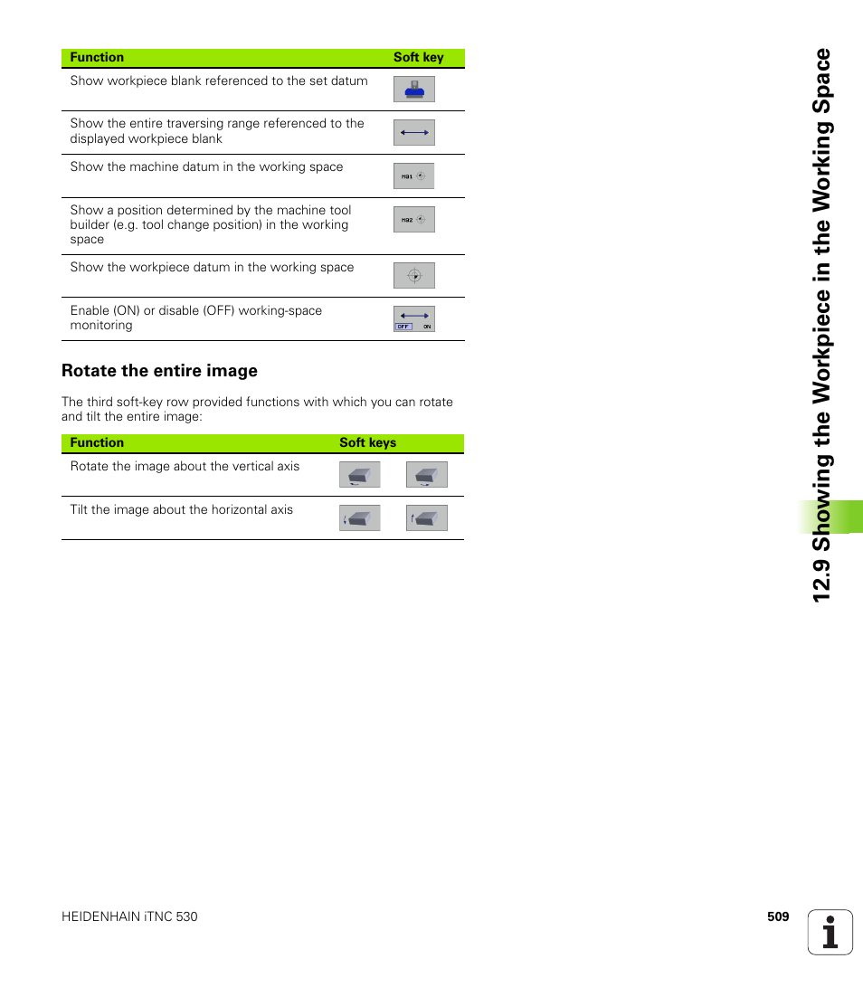 Rotate the entire image | HEIDENHAIN iTNC 530 (340 49x-01) ISO programming User Manual | Page 509 / 577
