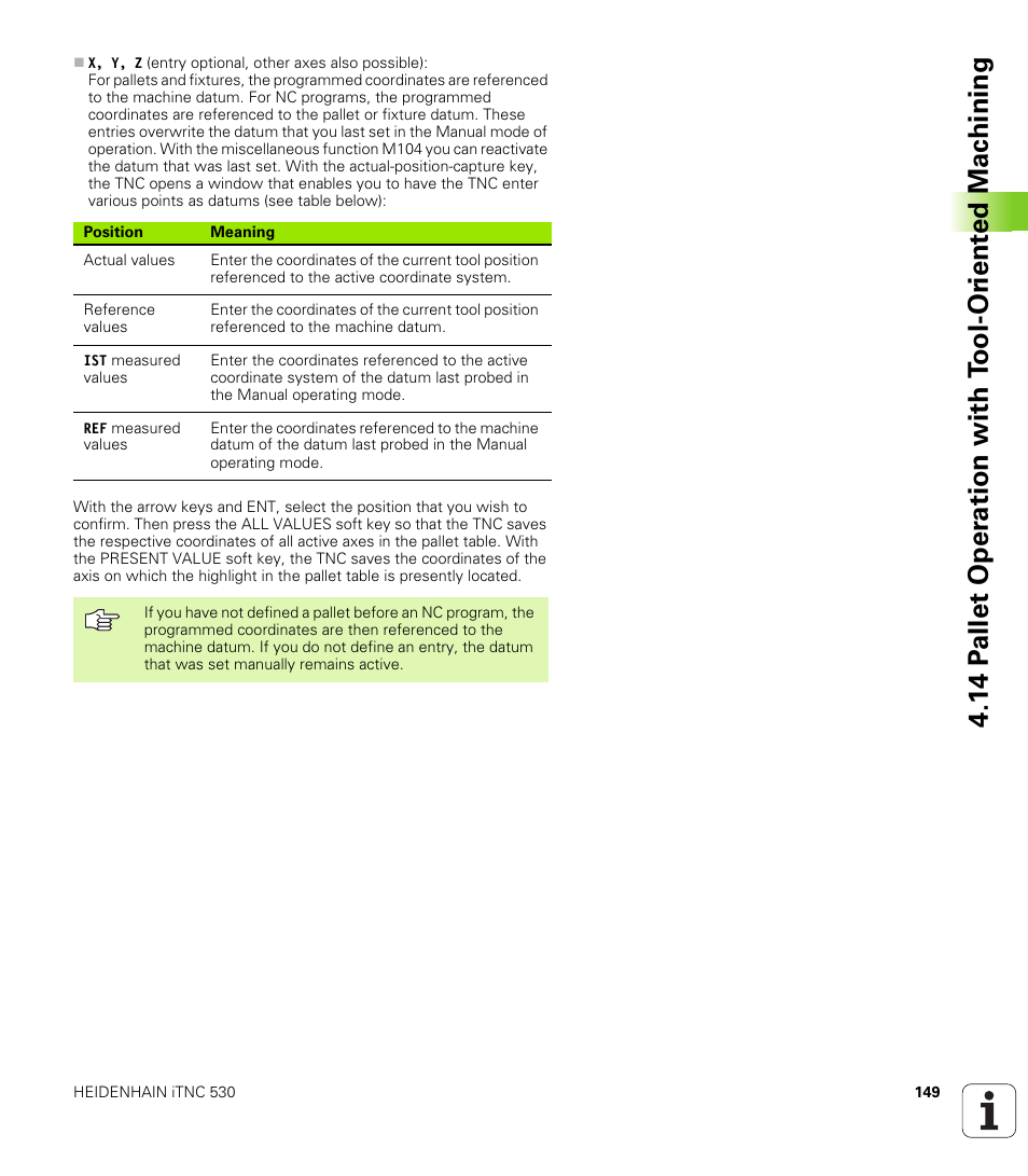HEIDENHAIN iTNC 530 (340 49x-02) User Manual | Page 149 / 689