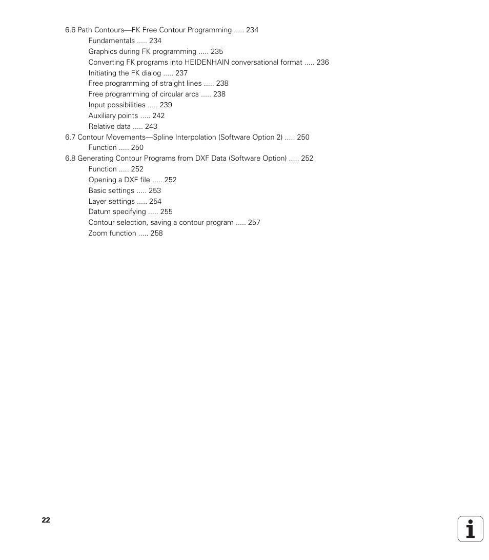 HEIDENHAIN iTNC 530 (340 49x-02) User Manual | Page 22 / 689