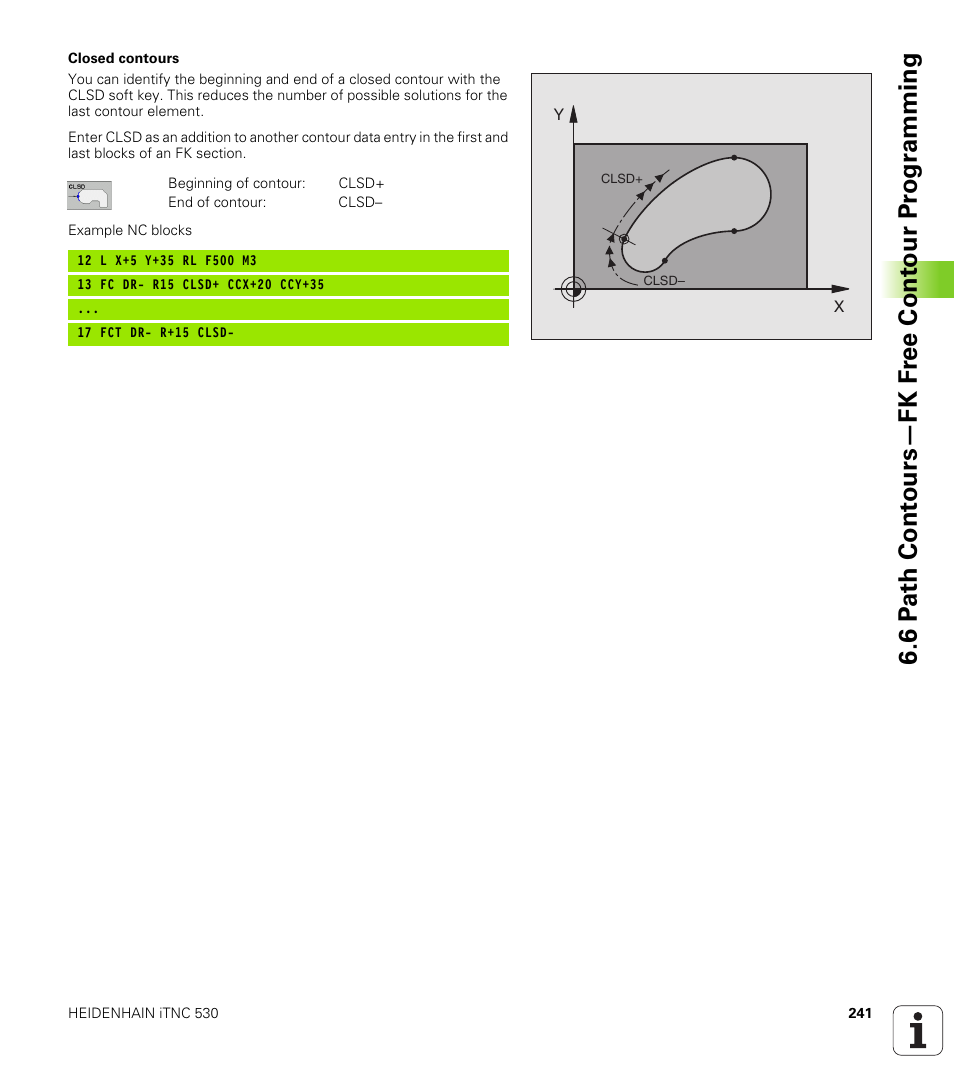 HEIDENHAIN iTNC 530 (340 49x-02) User Manual | Page 241 / 689
