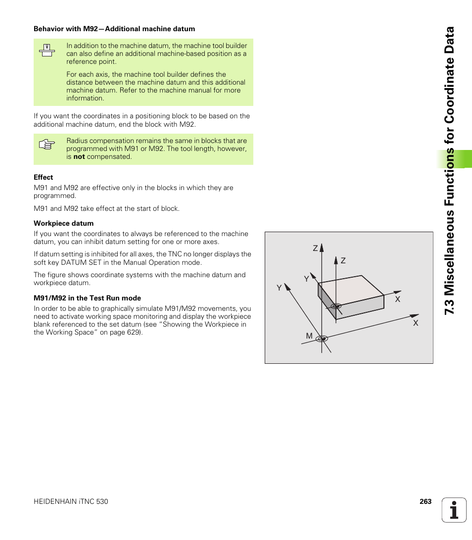 HEIDENHAIN iTNC 530 (340 49x-02) User Manual | Page 263 / 689
