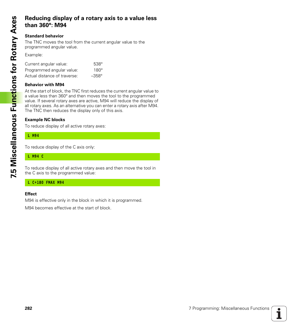 HEIDENHAIN iTNC 530 (340 49x-02) User Manual | Page 282 / 689