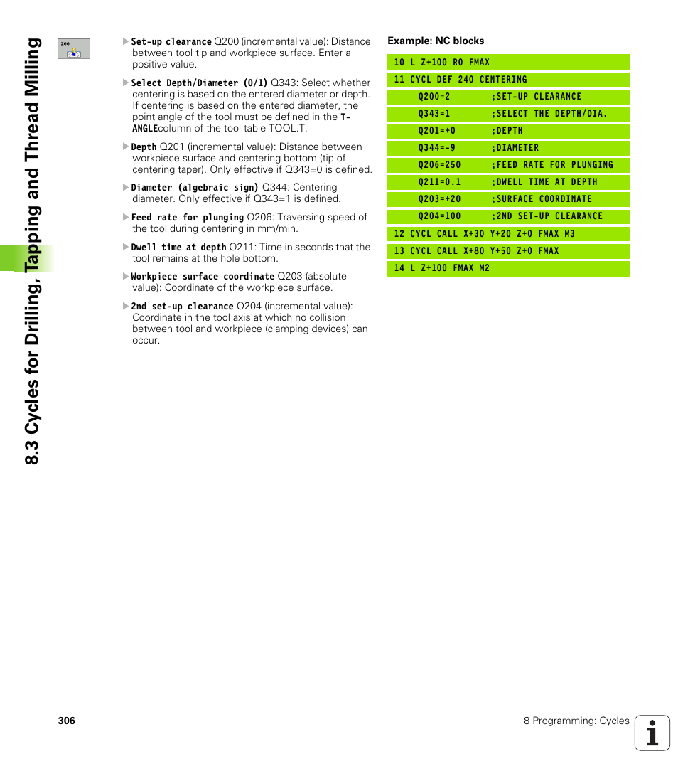 HEIDENHAIN iTNC 530 (340 49x-02) User Manual | Page 306 / 689