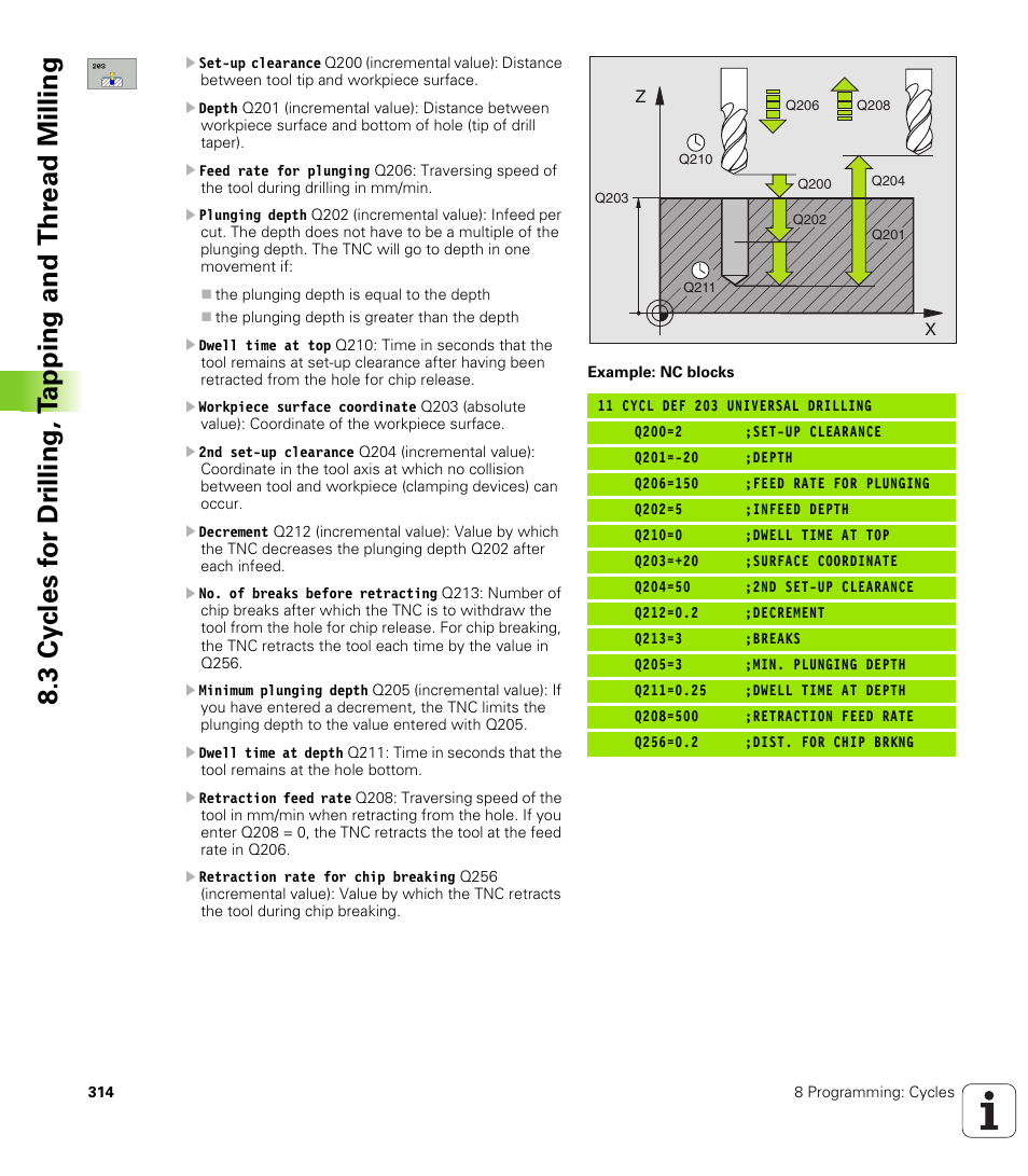 HEIDENHAIN iTNC 530 (340 49x-02) User Manual | Page 314 / 689