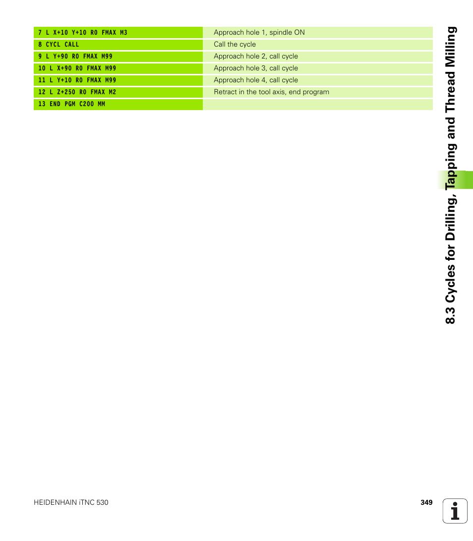 HEIDENHAIN iTNC 530 (340 49x-02) User Manual | Page 349 / 689