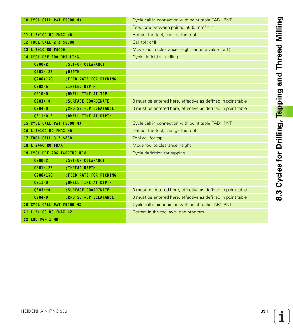 HEIDENHAIN iTNC 530 (340 49x-02) User Manual | Page 351 / 689