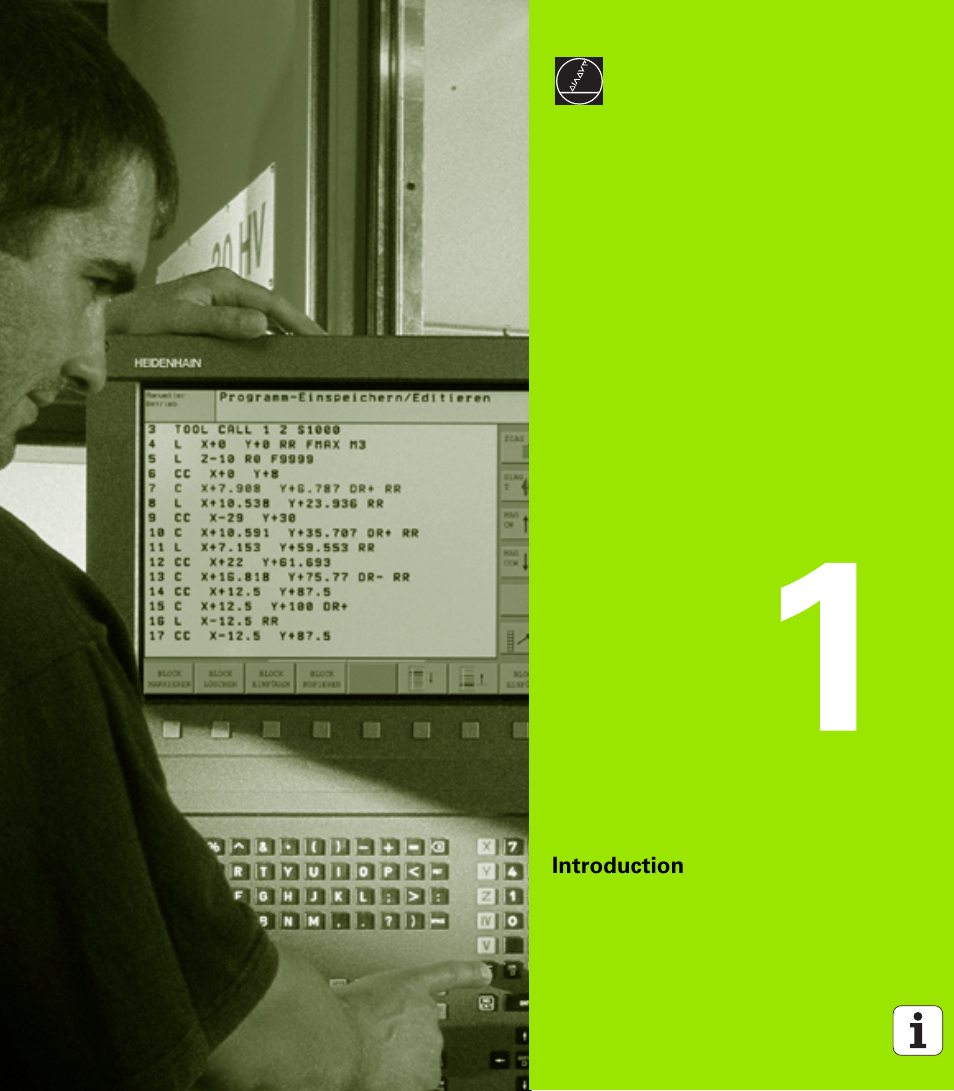 Introduction, 1 introduction | HEIDENHAIN iTNC 530 (340 49x-02) User Manual | Page 37 / 689