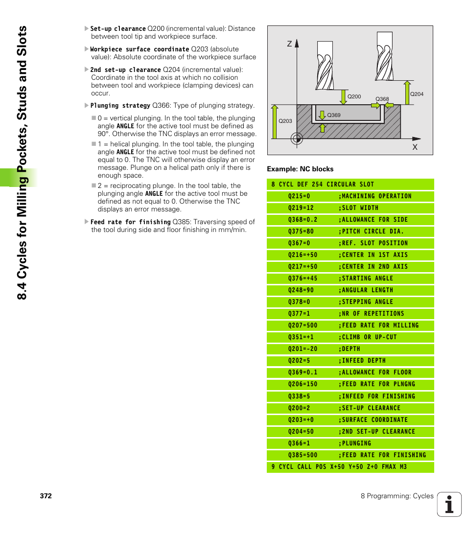 HEIDENHAIN iTNC 530 (340 49x-02) User Manual | Page 372 / 689