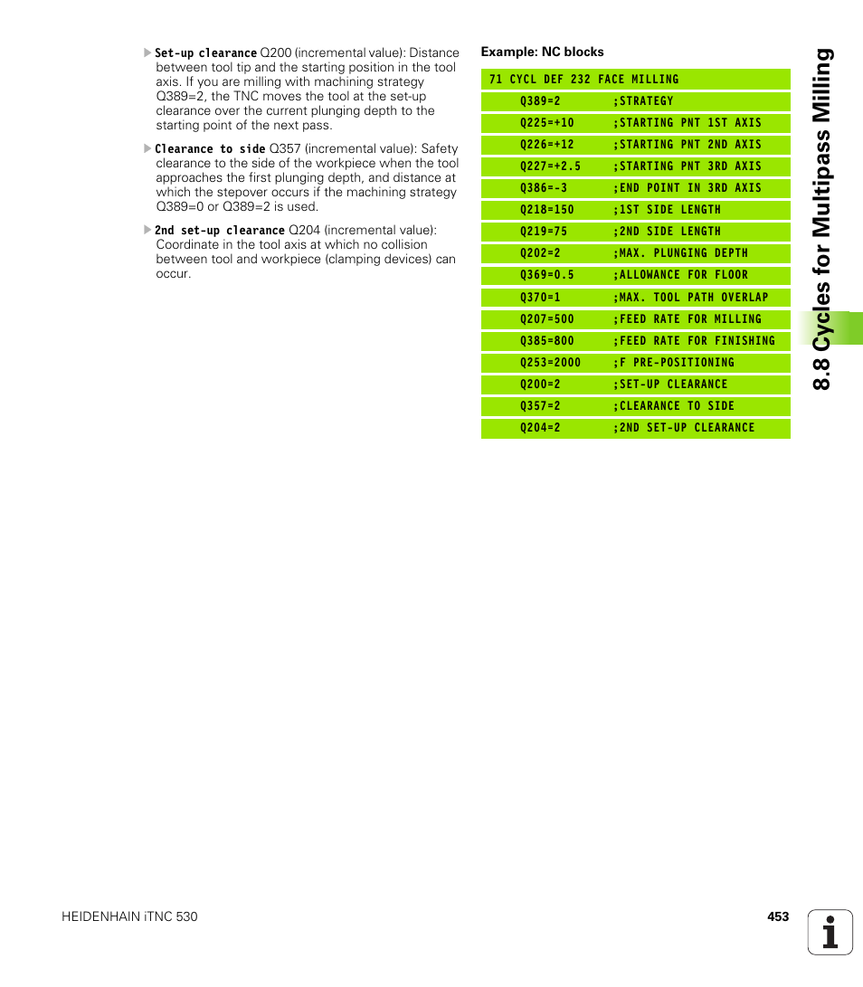 HEIDENHAIN iTNC 530 (340 49x-02) User Manual | Page 453 / 689