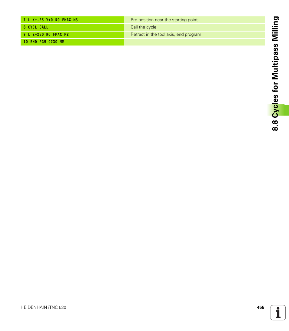 HEIDENHAIN iTNC 530 (340 49x-02) User Manual | Page 455 / 689