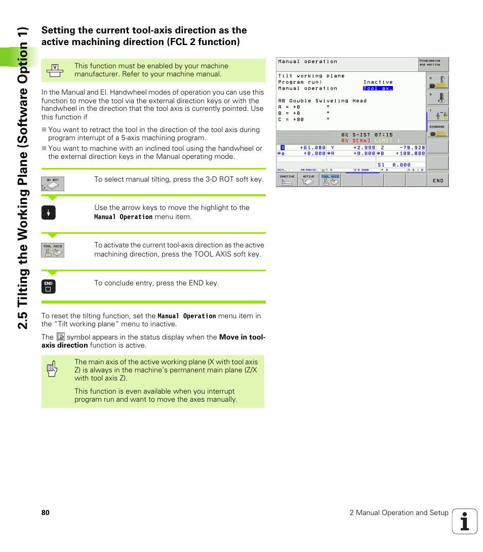 HEIDENHAIN iTNC 530 (340 49x-02) User Manual | Page 80 / 689