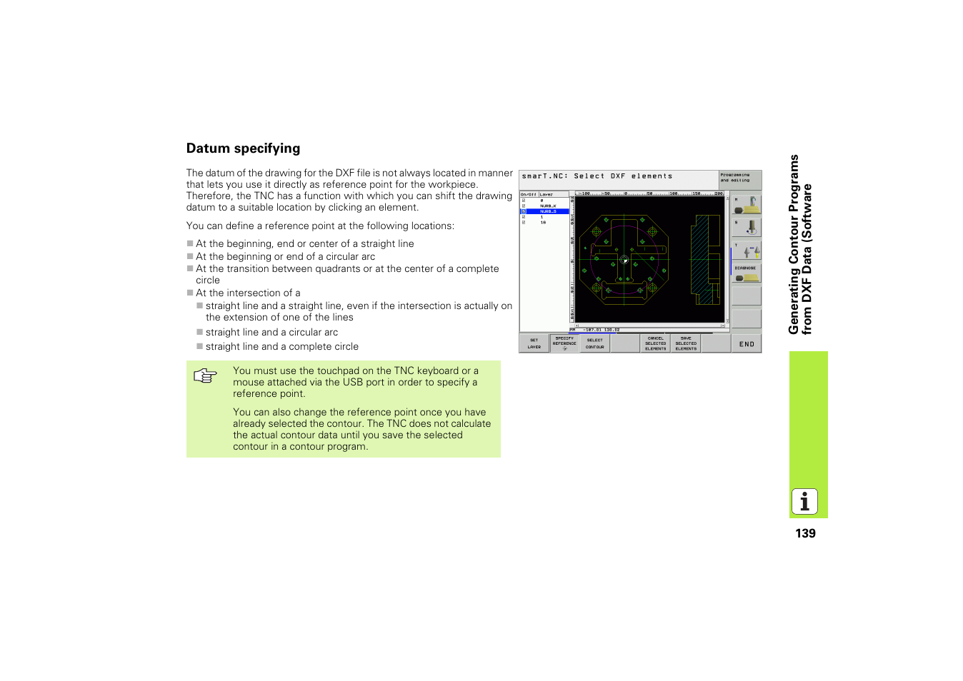 Datum specifying | HEIDENHAIN iTNC 530 (340 49x-02) Pilot User Manual | Page 139 / 151