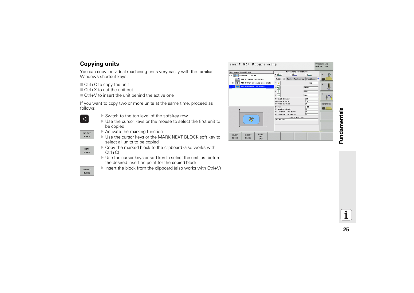 Copying units | HEIDENHAIN iTNC 530 (340 49x-02) Pilot User Manual | Page 25 / 151