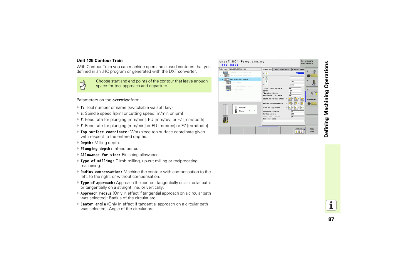 HEIDENHAIN iTNC 530 (340 49x-02) Pilot User Manual | Page 87 / 151
