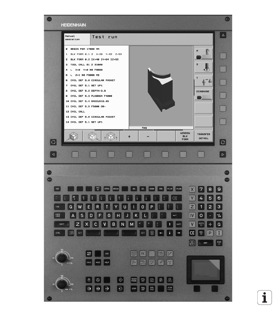 HEIDENHAIN iTNC 530 (340 49x-02) ISO programming User Manual | Page 3 / 623