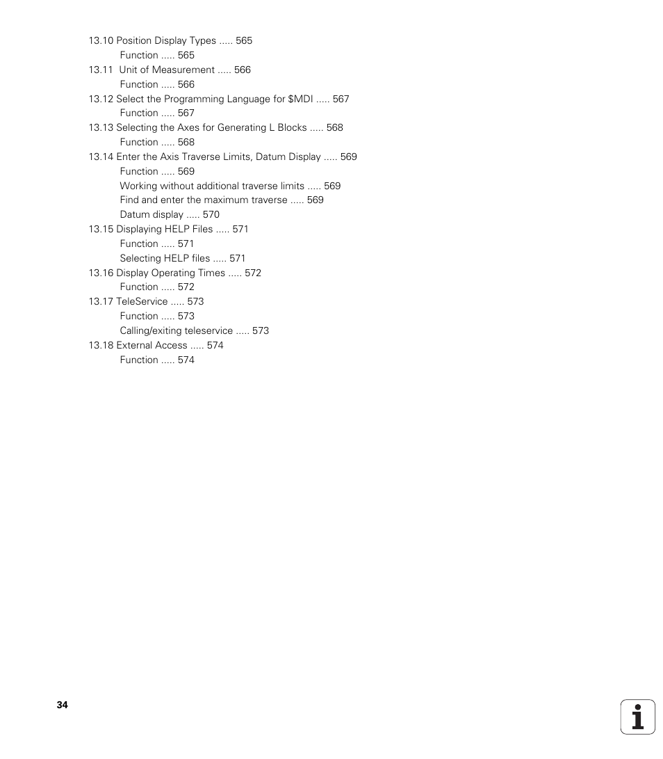 HEIDENHAIN iTNC 530 (340 49x-02) ISO programming User Manual | Page 34 / 623