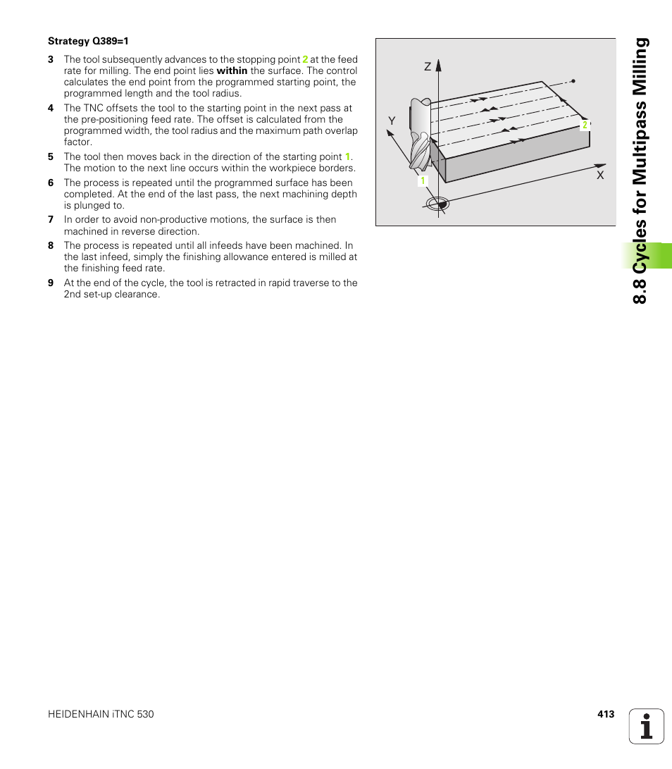 HEIDENHAIN iTNC 530 (340 49x-02) ISO programming User Manual | Page 413 / 623