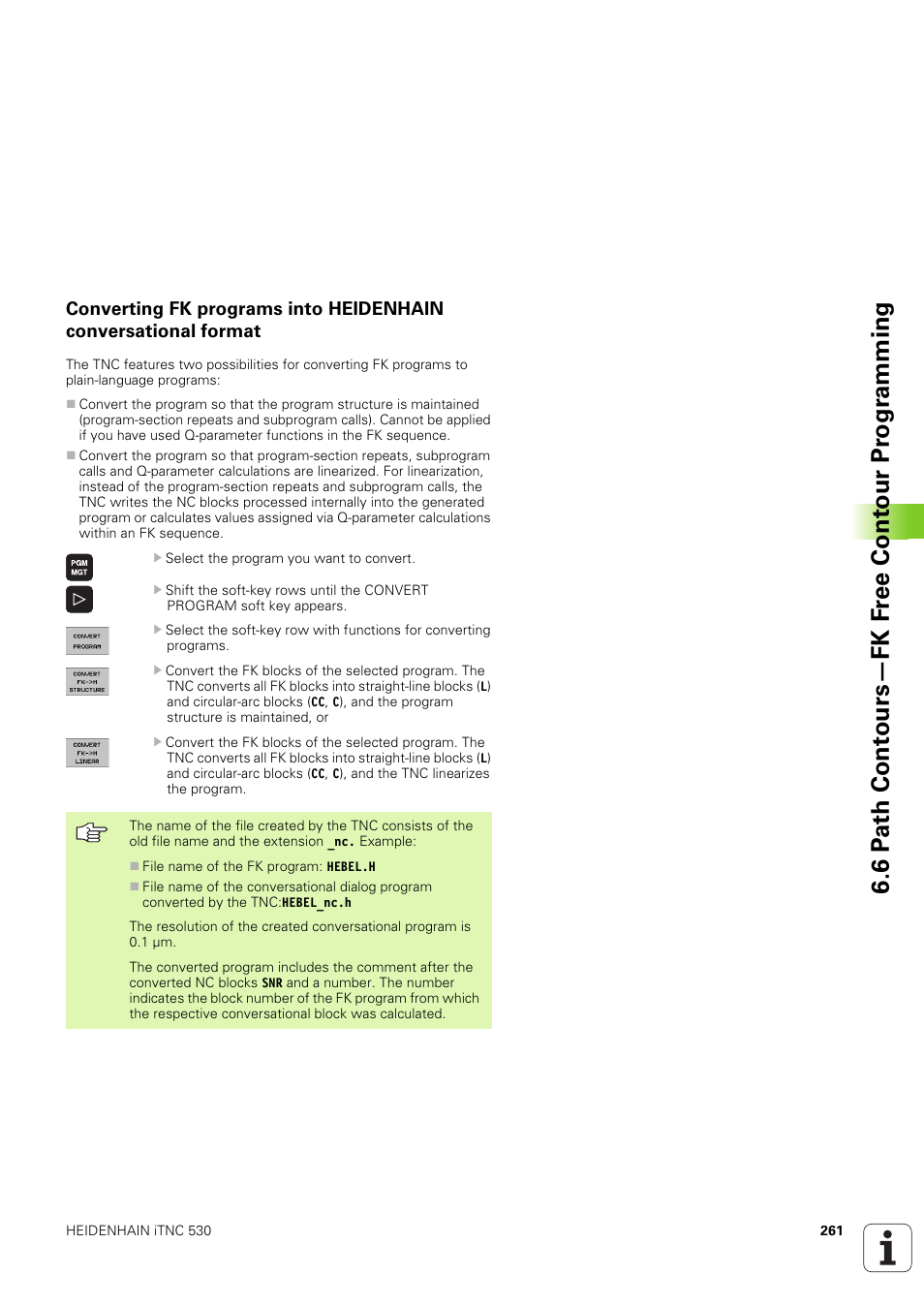 HEIDENHAIN iTNC 530 (340 49x-03) User Manual | Page 261 / 753