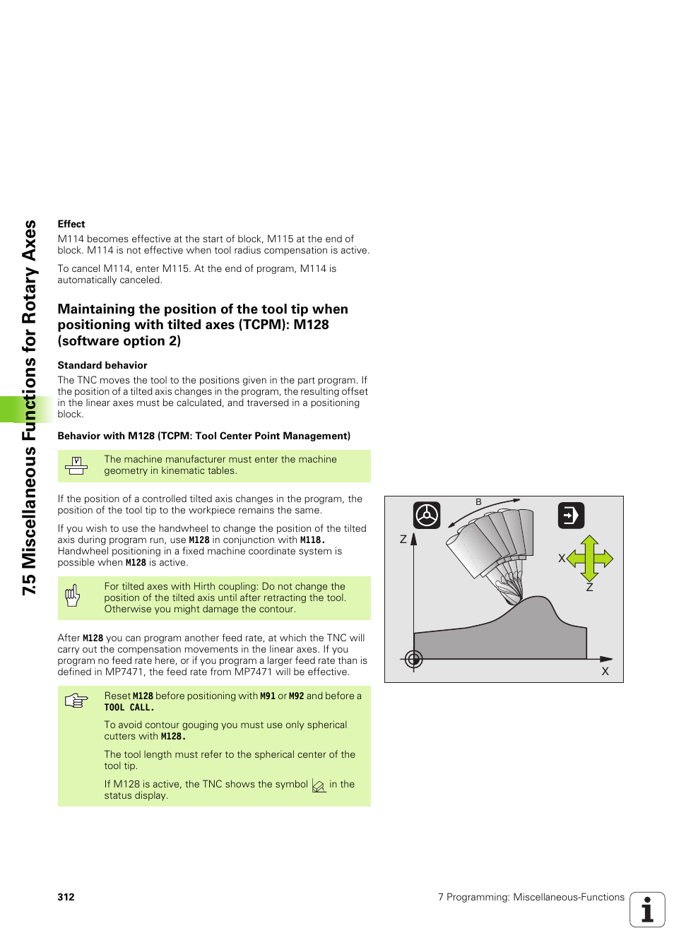 HEIDENHAIN iTNC 530 (340 49x-03) User Manual | Page 312 / 753