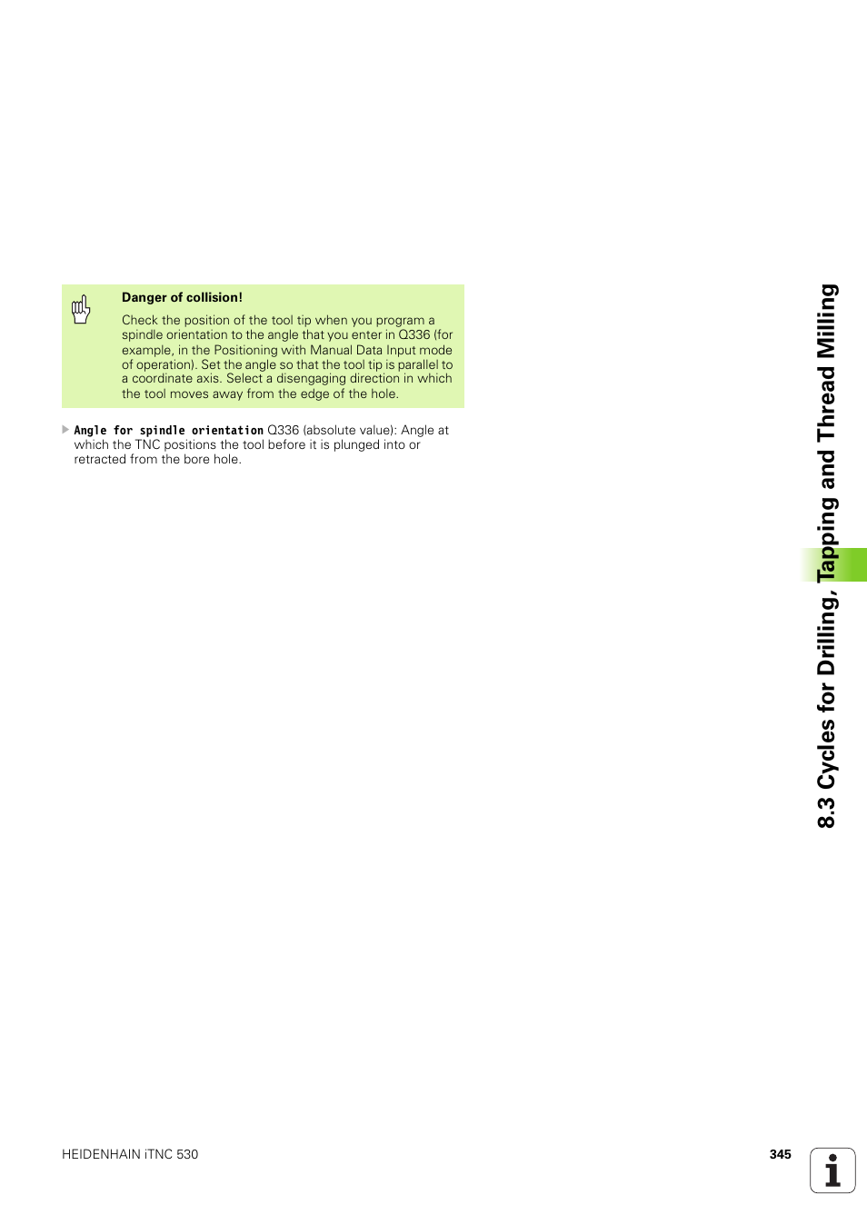 HEIDENHAIN iTNC 530 (340 49x-03) User Manual | Page 345 / 753