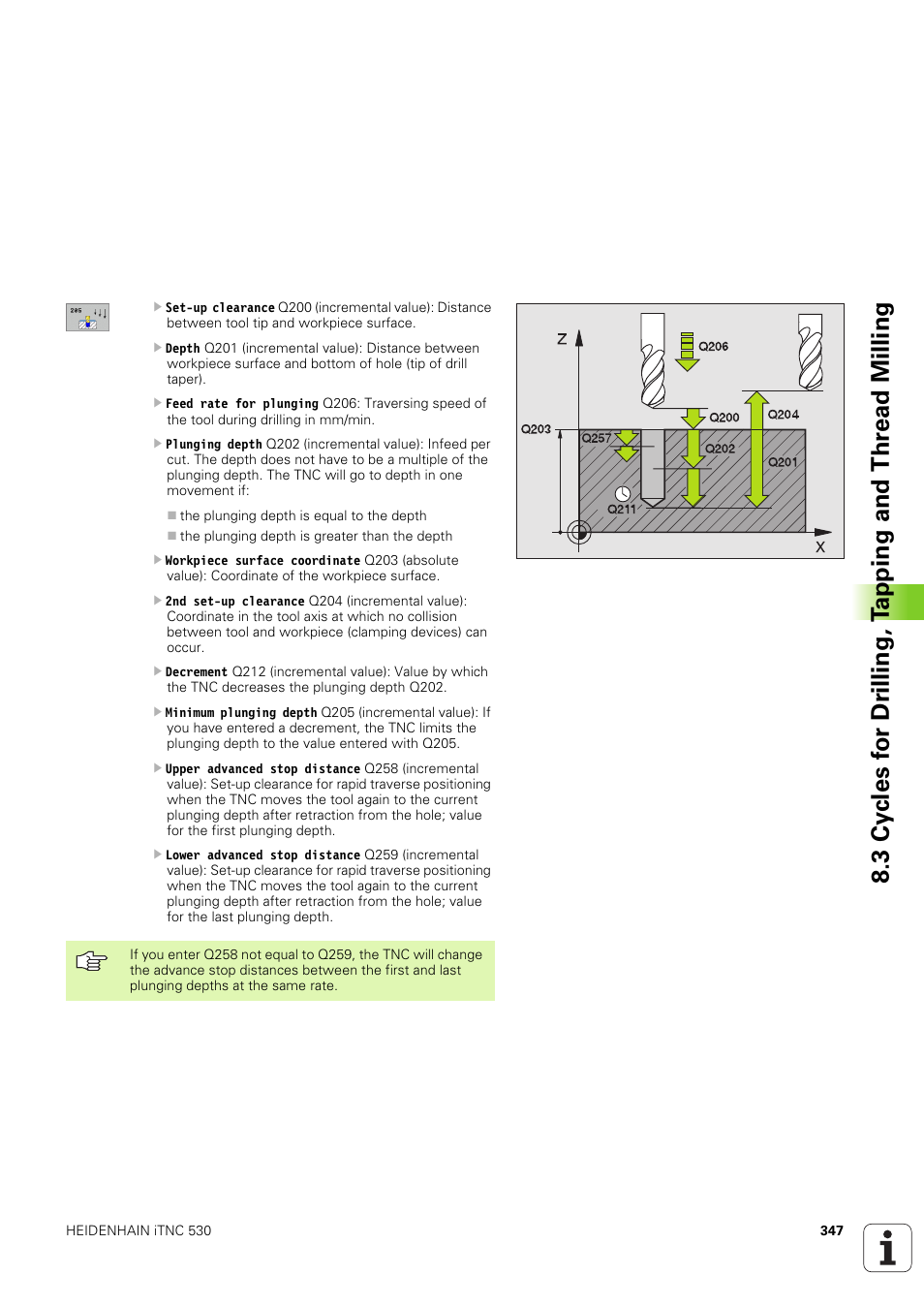 HEIDENHAIN iTNC 530 (340 49x-03) User Manual | Page 347 / 753
