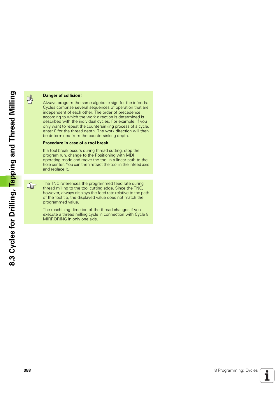 HEIDENHAIN iTNC 530 (340 49x-03) User Manual | Page 358 / 753