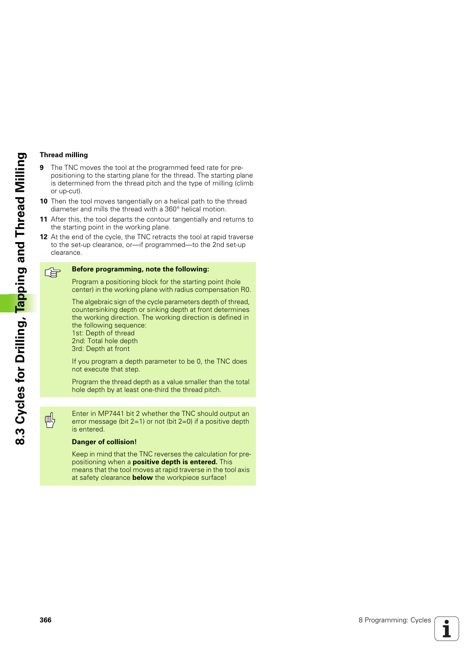 HEIDENHAIN iTNC 530 (340 49x-03) User Manual | Page 366 / 753
