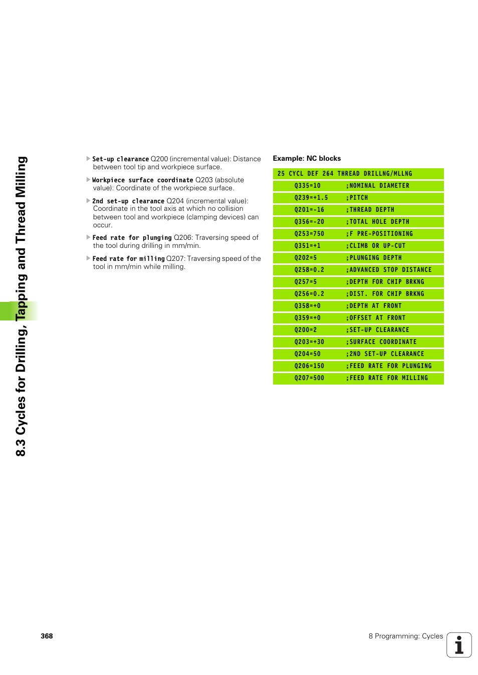 HEIDENHAIN iTNC 530 (340 49x-03) User Manual | Page 368 / 753
