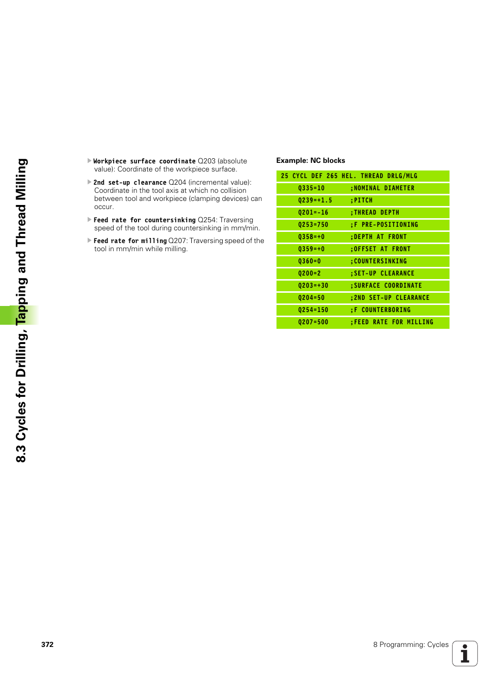 HEIDENHAIN iTNC 530 (340 49x-03) User Manual | Page 372 / 753