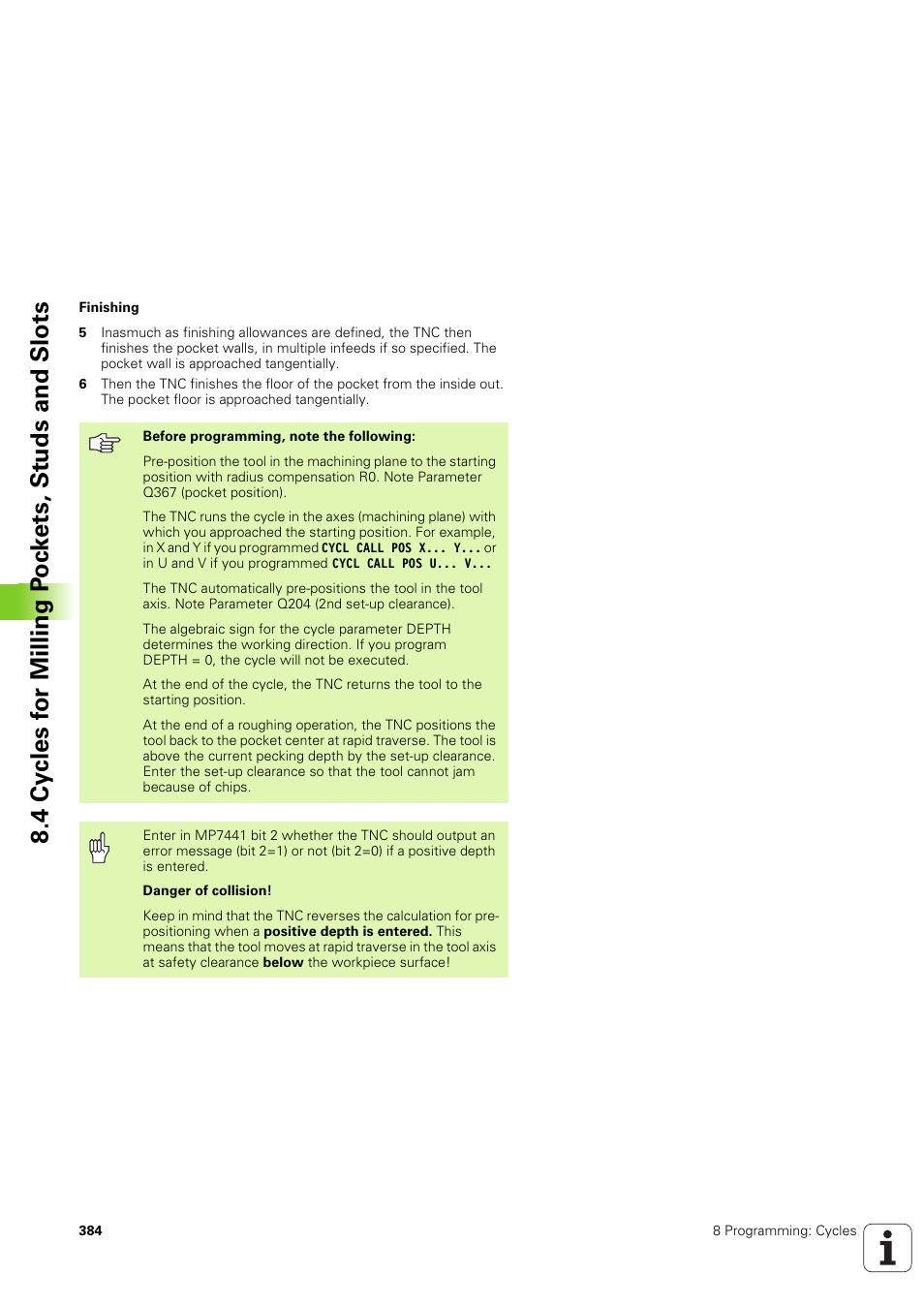 HEIDENHAIN iTNC 530 (340 49x-03) User Manual | Page 384 / 753