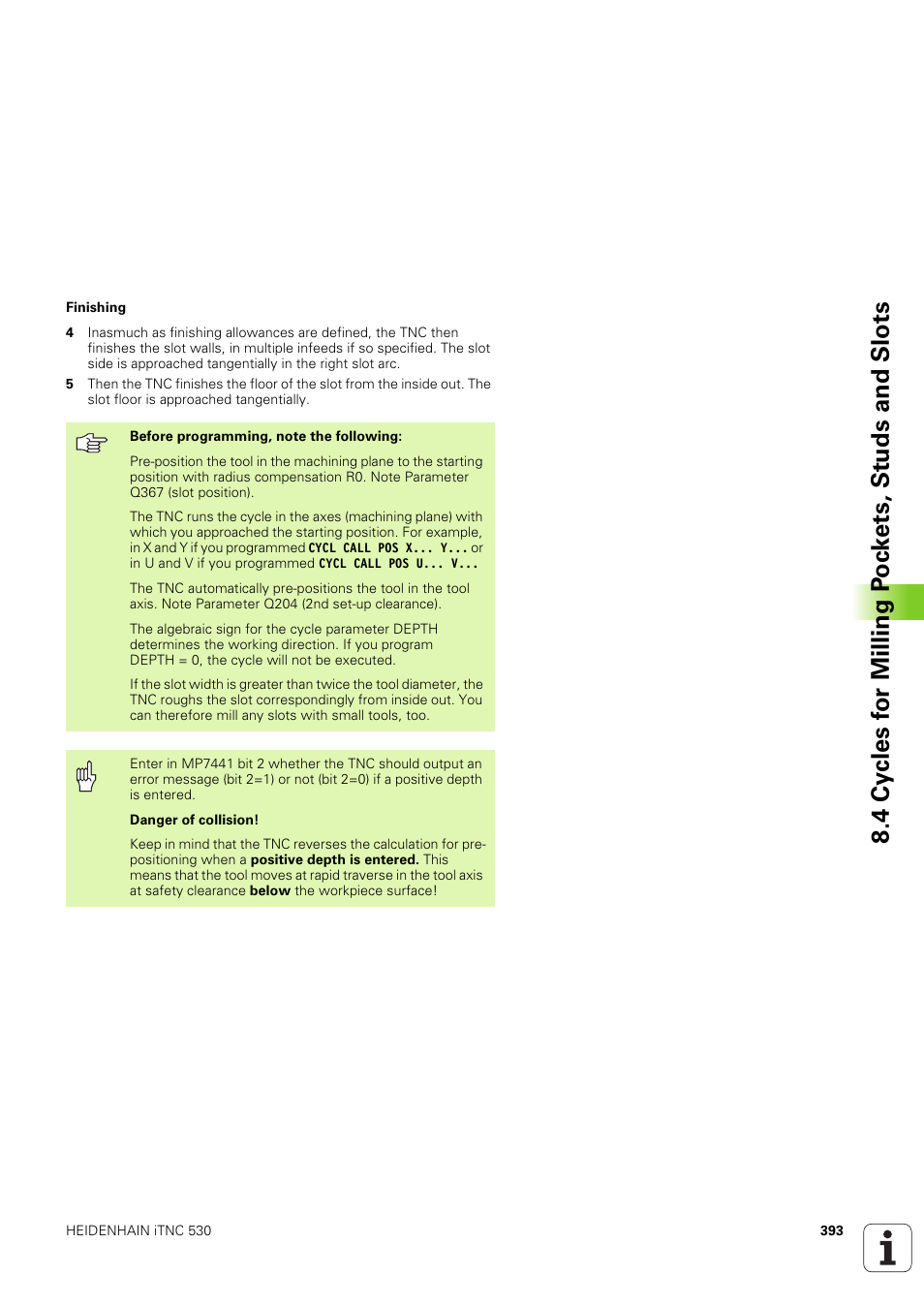 HEIDENHAIN iTNC 530 (340 49x-03) User Manual | Page 393 / 753