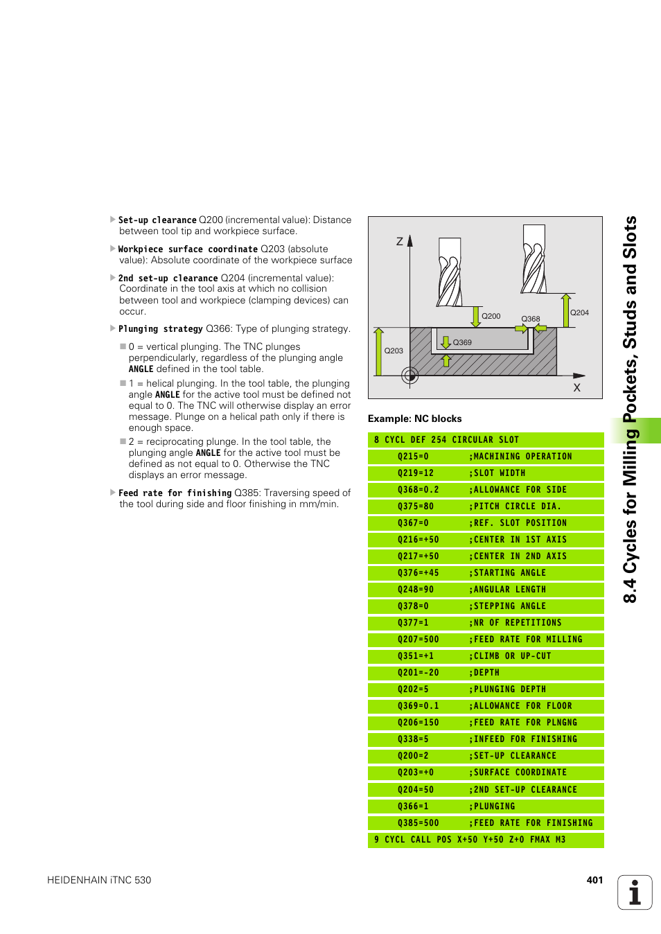 HEIDENHAIN iTNC 530 (340 49x-03) User Manual | Page 401 / 753