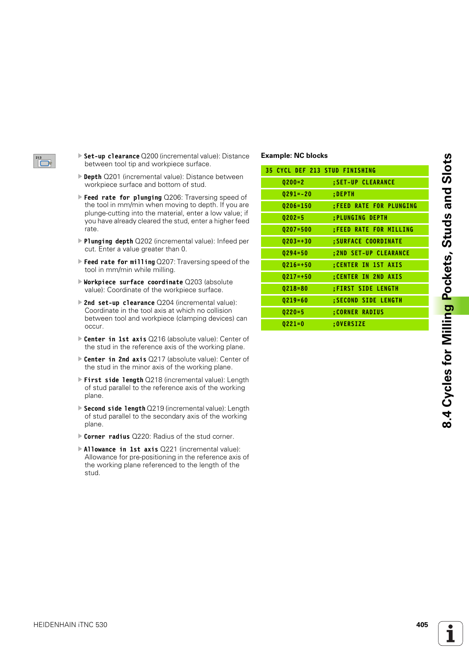 HEIDENHAIN iTNC 530 (340 49x-03) User Manual | Page 405 / 753