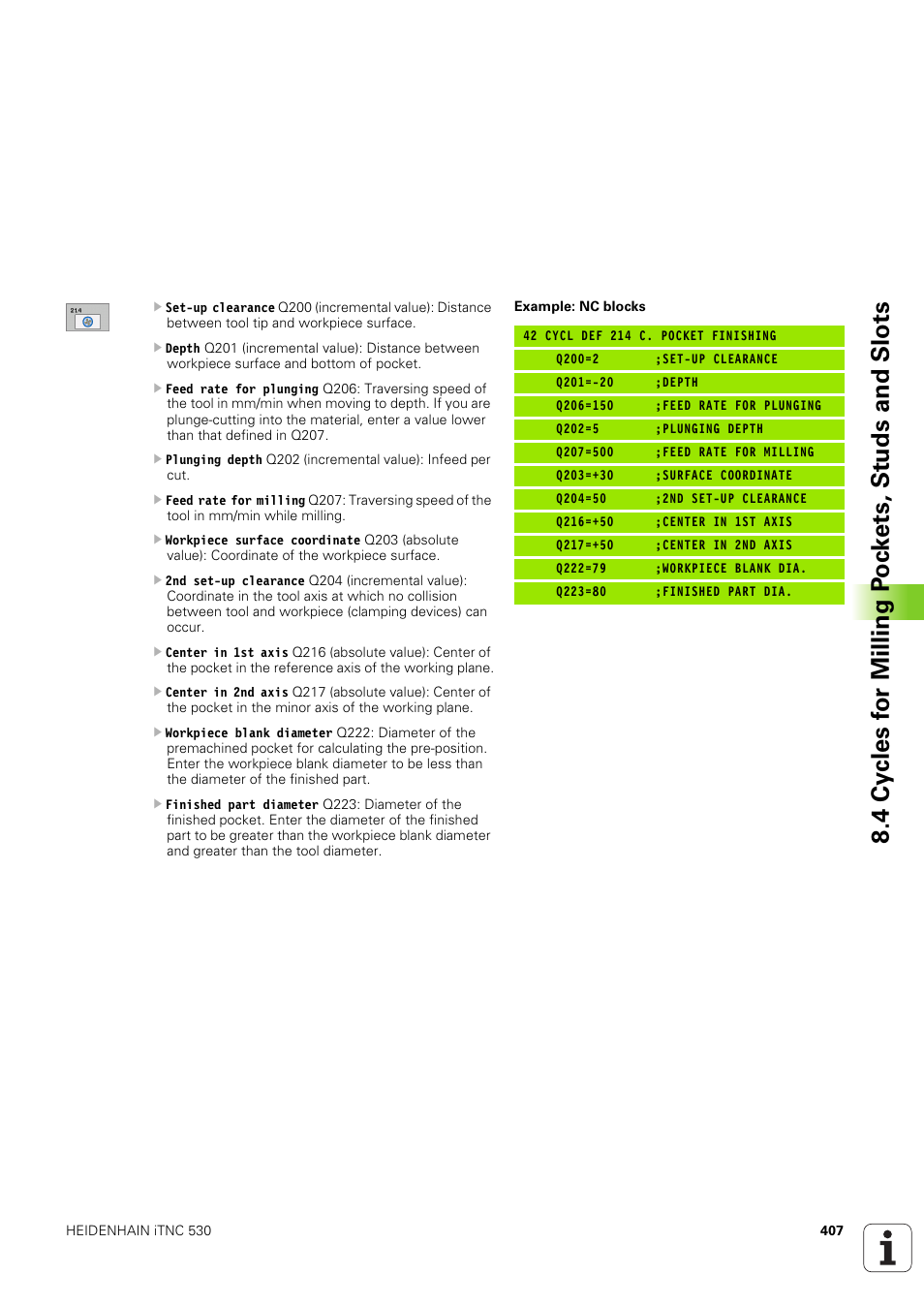 HEIDENHAIN iTNC 530 (340 49x-03) User Manual | Page 407 / 753