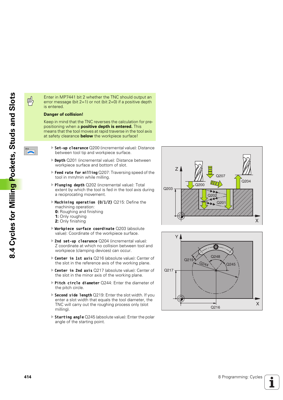 HEIDENHAIN iTNC 530 (340 49x-03) User Manual | Page 414 / 753