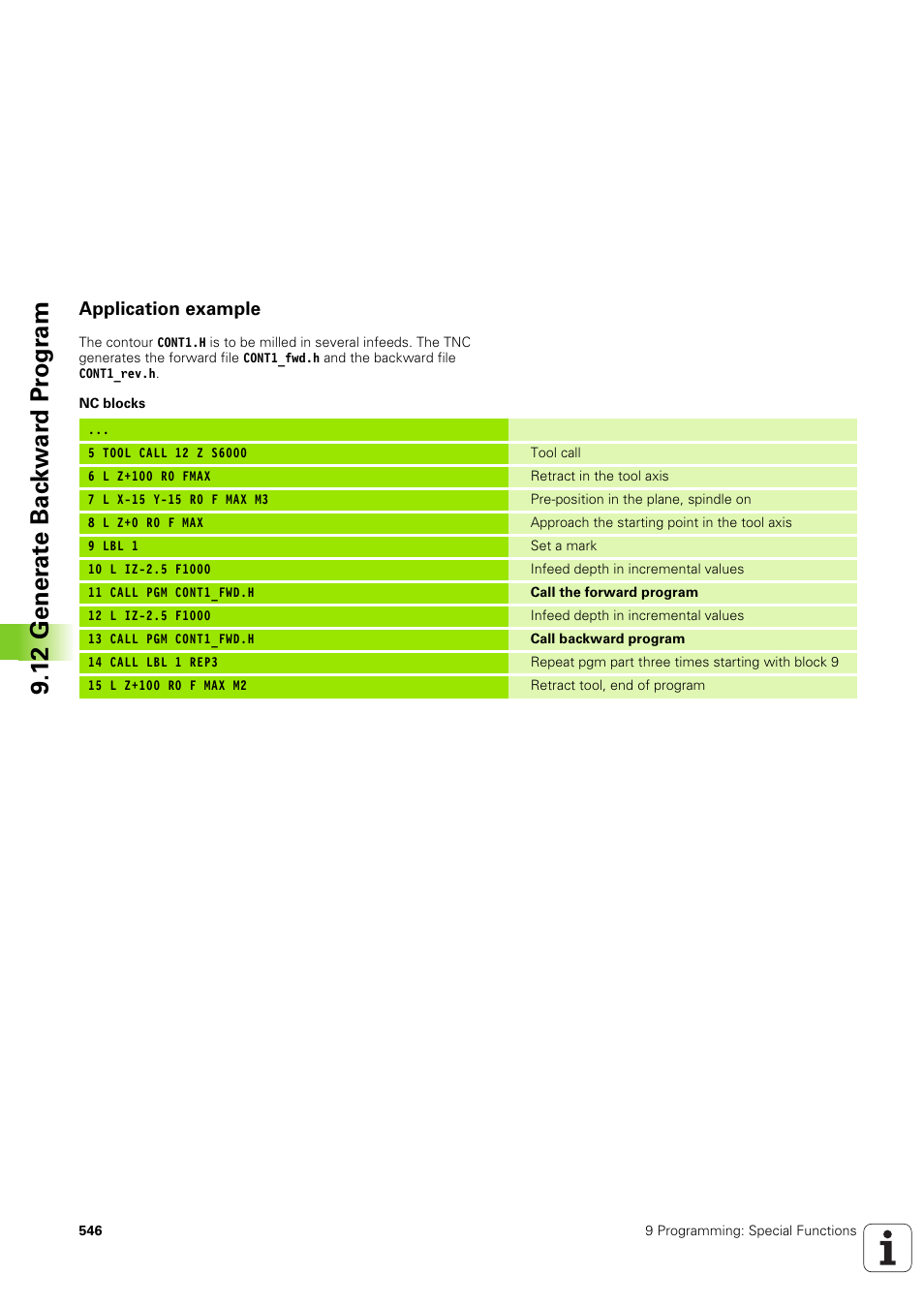 Application example | HEIDENHAIN iTNC 530 (340 49x-03) User Manual | Page 546 / 753