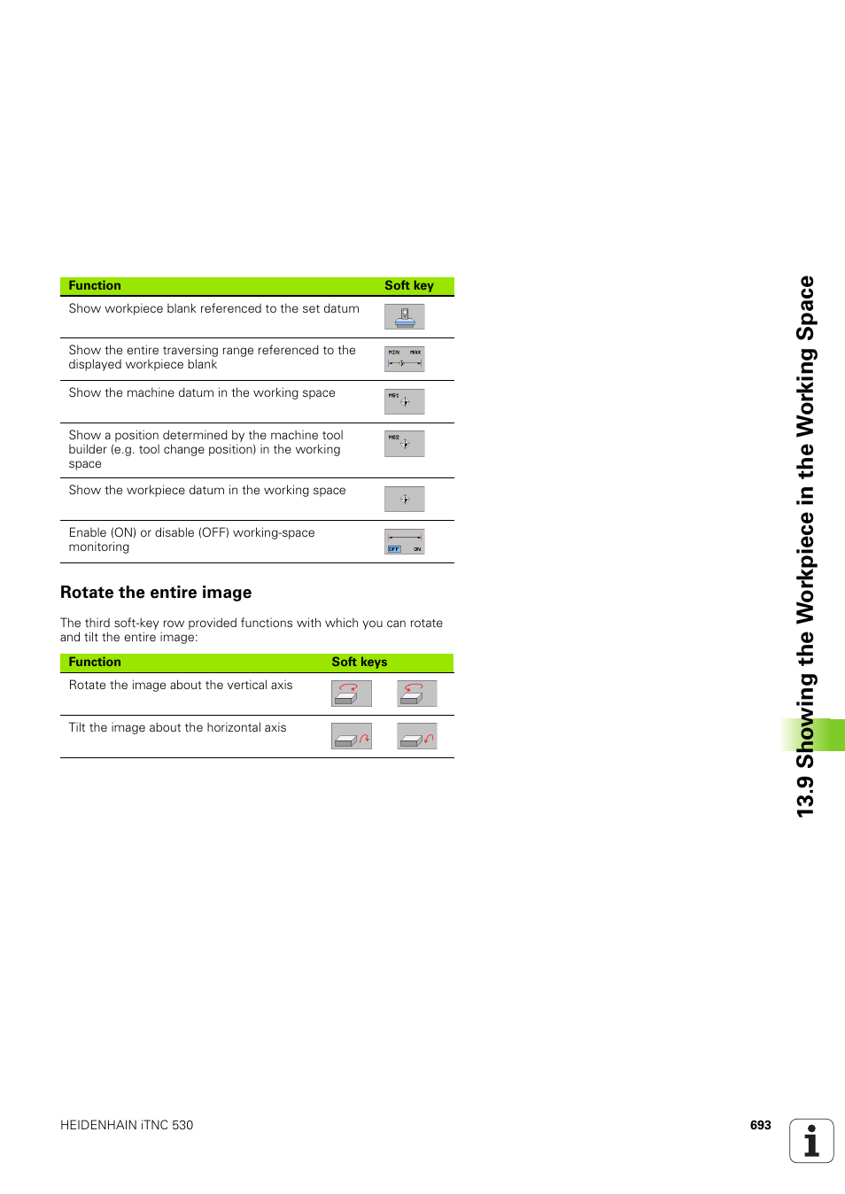 Rotate the entire image | HEIDENHAIN iTNC 530 (340 49x-03) User Manual | Page 693 / 753