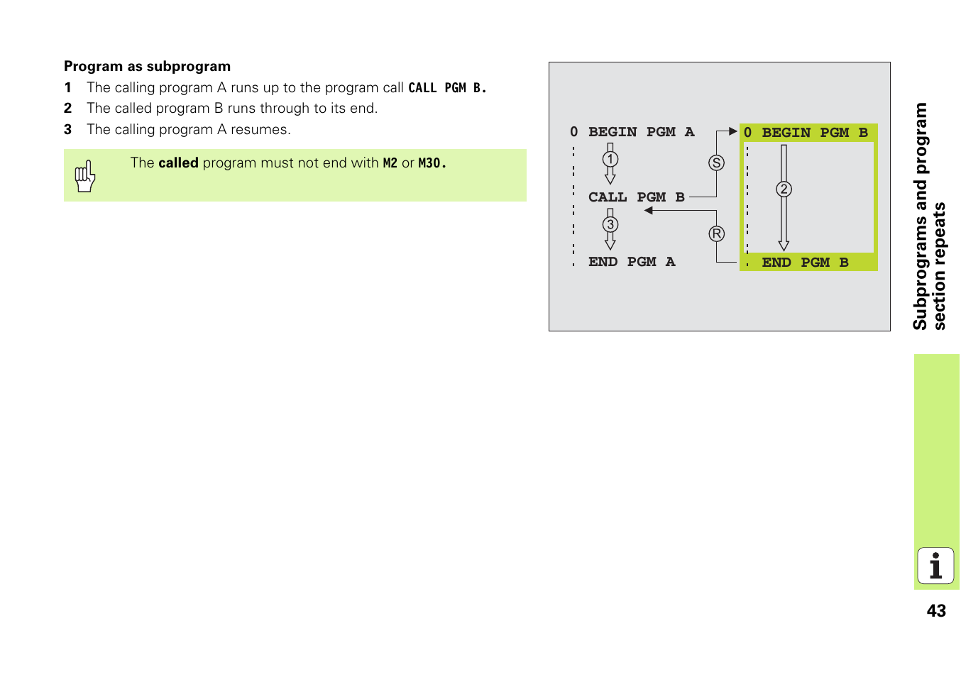 HEIDENHAIN iTNC 530 (340 49x-03) Pilot User Manual | Page 43 / 126