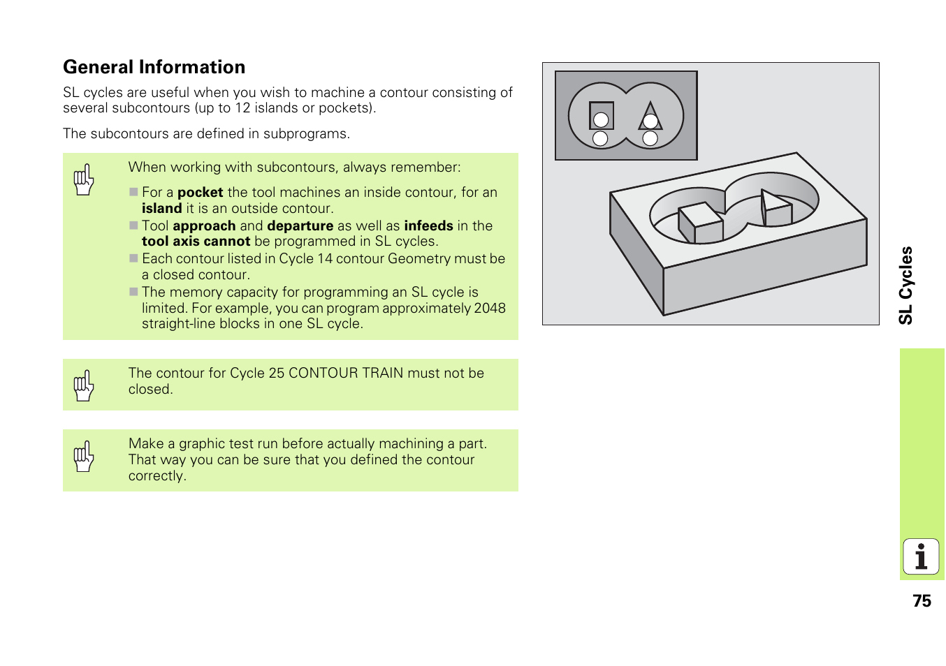 General information | HEIDENHAIN iTNC 530 (340 49x-03) Pilot User Manual | Page 75 / 126