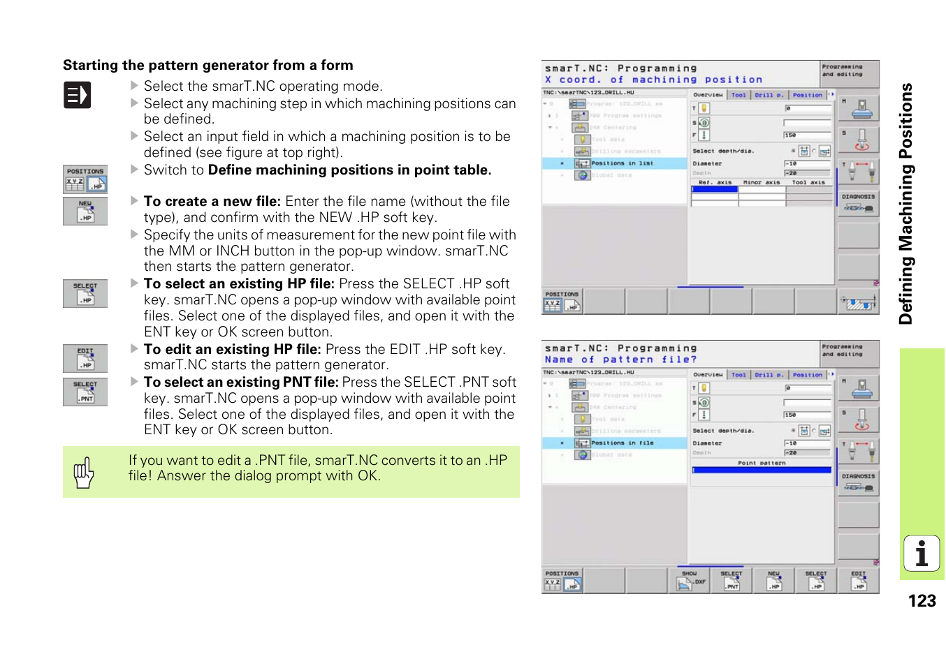 HEIDENHAIN iTNC 530 (340 49x-03) smarT.NC Pilot User Manual | Page 123 / 171