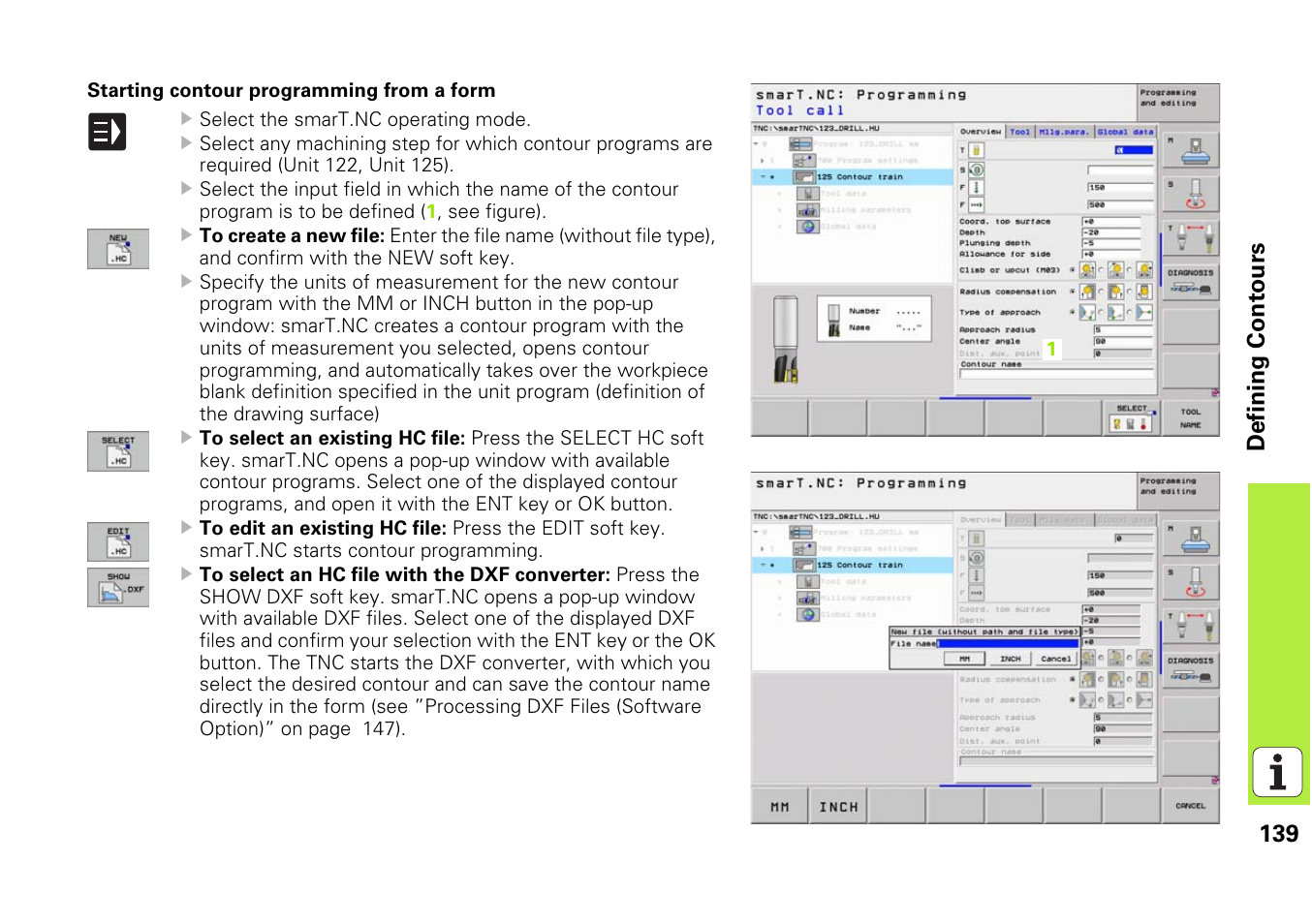 HEIDENHAIN iTNC 530 (340 49x-03) smarT.NC Pilot User Manual | Page 139 / 171
