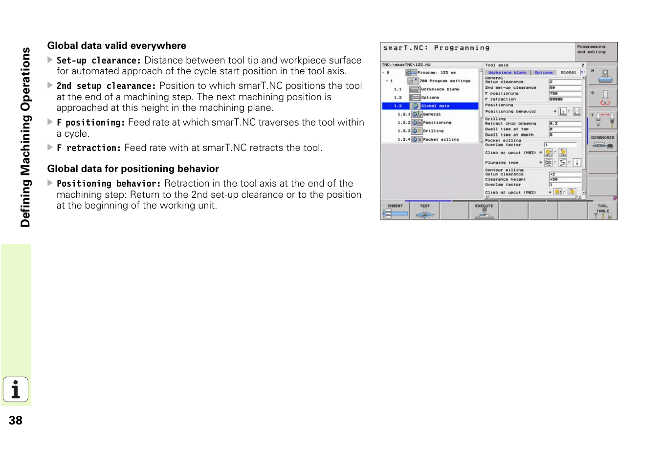 HEIDENHAIN iTNC 530 (340 49x-03) smarT.NC Pilot User Manual | Page 38 / 171