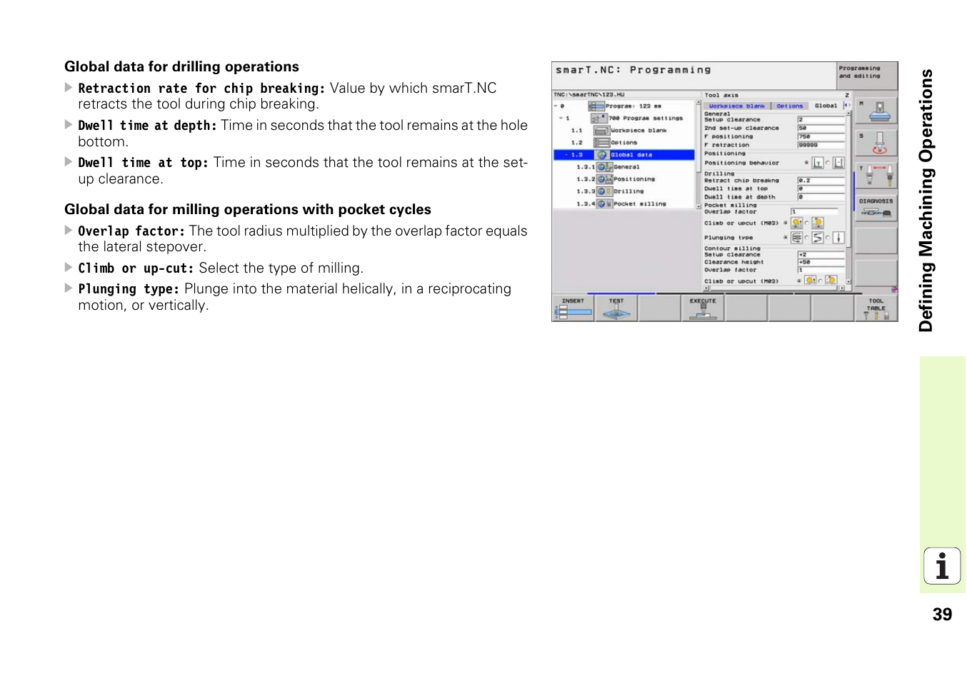 HEIDENHAIN iTNC 530 (340 49x-03) smarT.NC Pilot User Manual | Page 39 / 171
