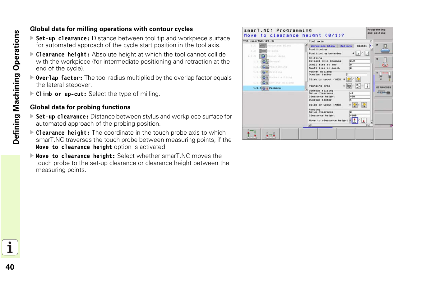 HEIDENHAIN iTNC 530 (340 49x-03) smarT.NC Pilot User Manual | Page 40 / 171