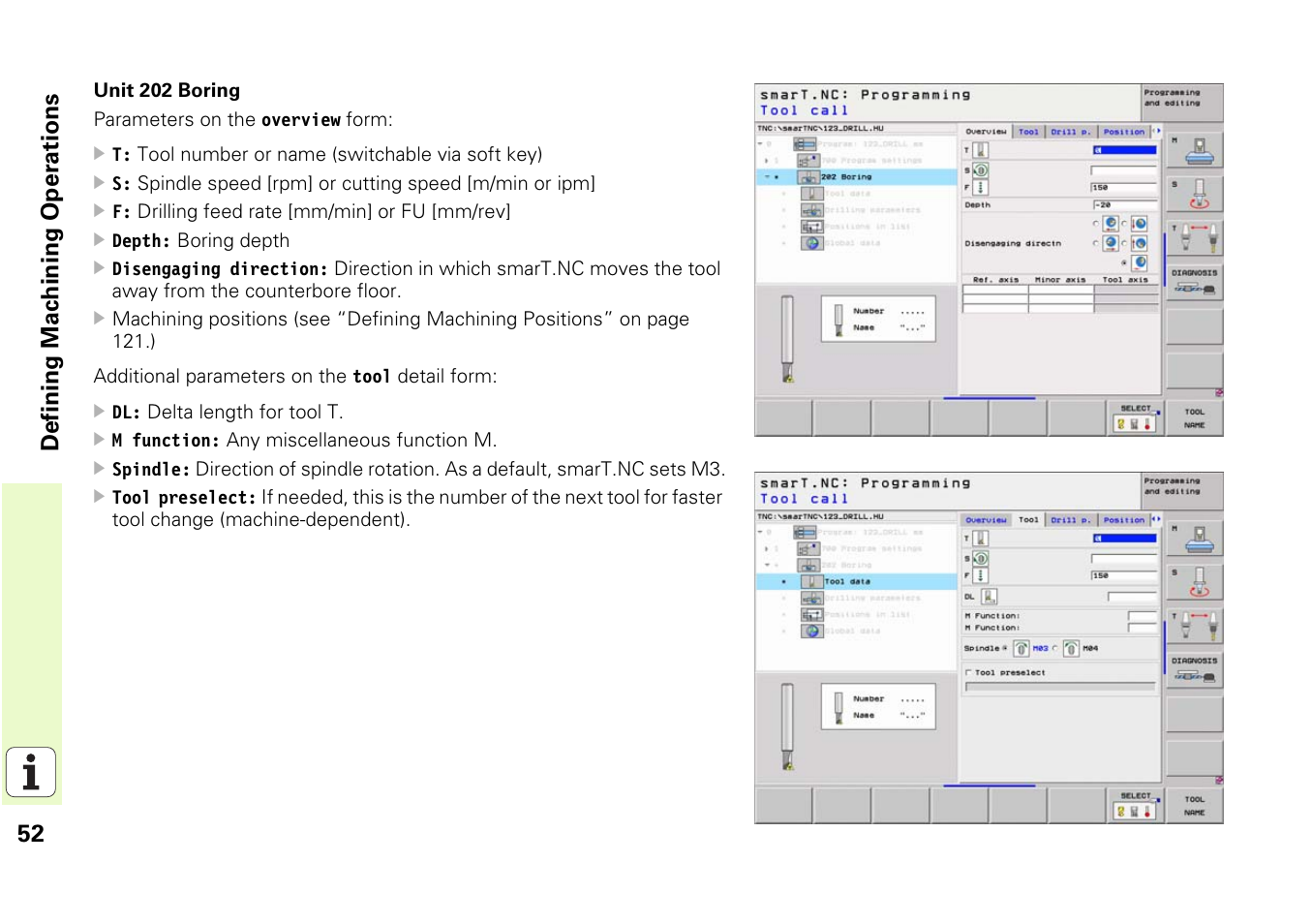 HEIDENHAIN iTNC 530 (340 49x-03) smarT.NC Pilot User Manual | Page 52 / 171