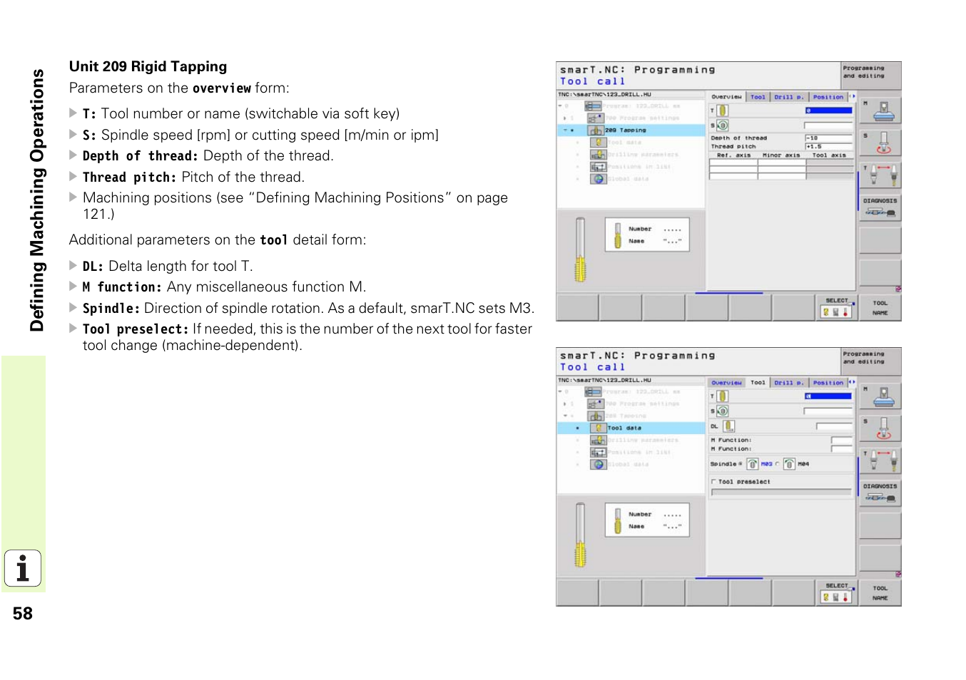 HEIDENHAIN iTNC 530 (340 49x-03) smarT.NC Pilot User Manual | Page 58 / 171