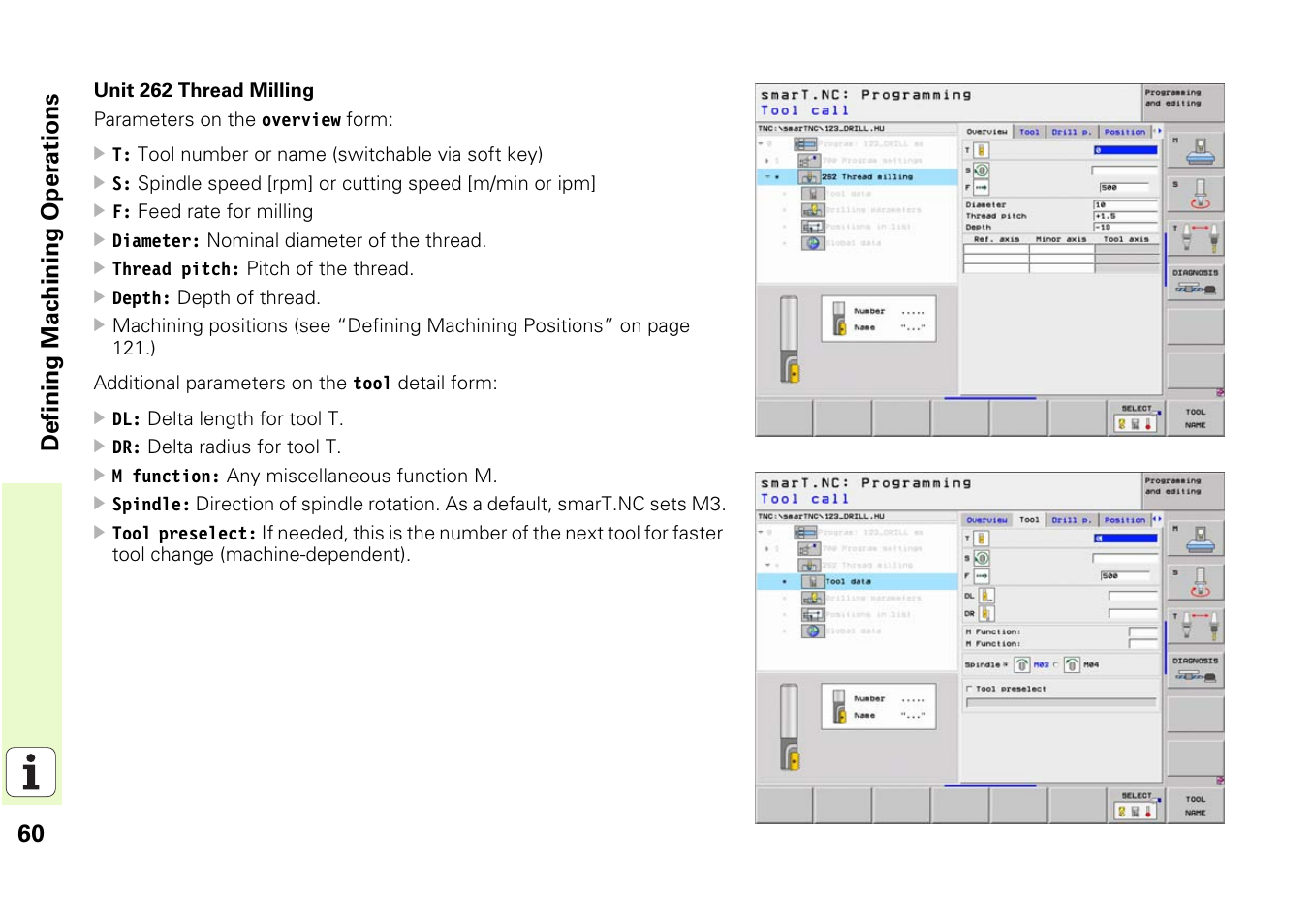 HEIDENHAIN iTNC 530 (340 49x-03) smarT.NC Pilot User Manual | Page 60 / 171