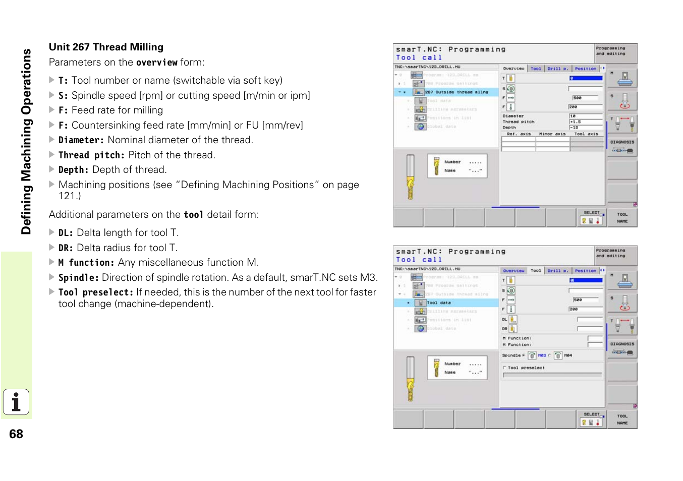 HEIDENHAIN iTNC 530 (340 49x-03) smarT.NC Pilot User Manual | Page 68 / 171